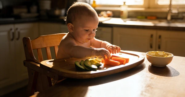 BLW Mixto: Combinar Baby Led Weaning con Purés